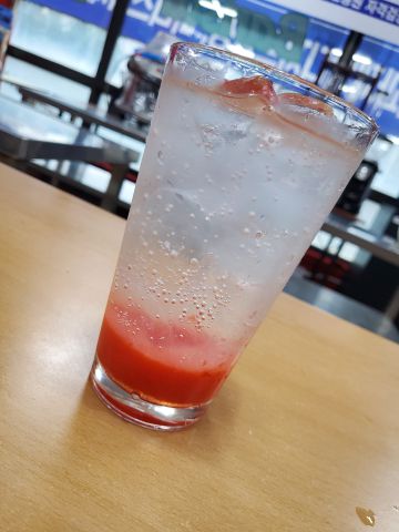 카페 바리스타 자몽 에이드