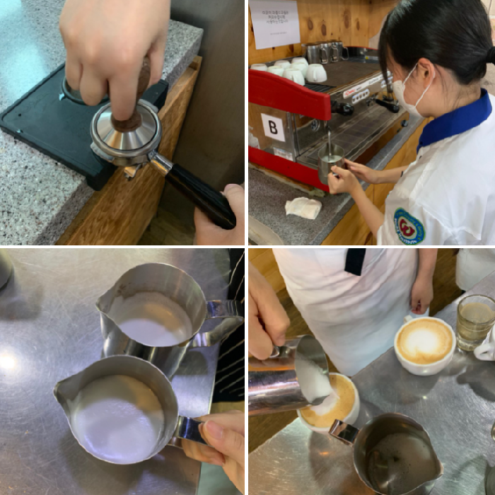 월드호텔외식직업전문학교, 월드호텔요리제과커피학원, 일반고, 위특 과정 - 커피, 바리스타 동아리 활동